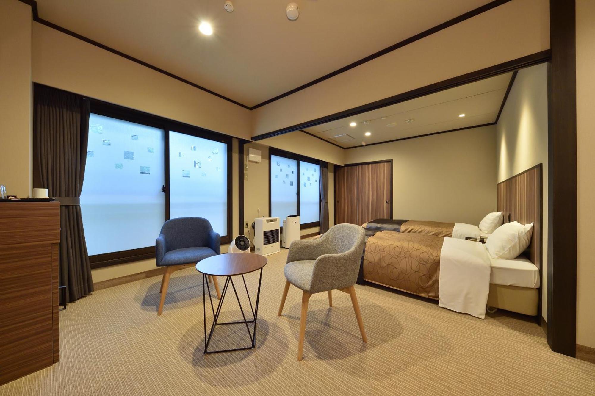 碧の美ゆゆaonobi Yuyu旧湯元白金温泉ホテル Biei Exterior foto